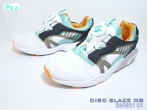 ■PUMA■ディスクブレイズ OG(26.5cm)■WHT-MINT■390931 01 DISC BLAZE