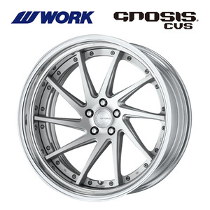 送料無料 ワーク GNOSIS CVS STEP RIM ディープコンケイブ STANDARD Hdisk 12.5J-22 +39～－79 5H-112 【4本セット 新品】