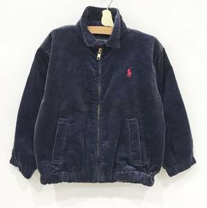 RALPH LAUREN コーデュロイ スウィングトップ ブルゾン ジャケット ラルフローレン キッズ 子ども服 古着 ヴィンテージ 3T(100)■0814U