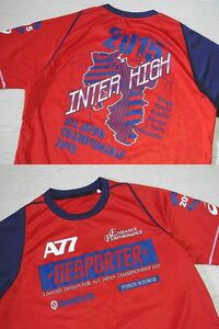 asics A77　2015 INTER HIGH Tシャツ　ALL JAPAN CHAMPIONSHIP 2015 アシックス　インターハイ　国体