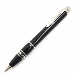 極美品△MONTBLANC モンブラン PIX スターウォーカー ツイスト式 ボールペン ブラック シルバー ケース付 ドイツ製 メンズ 筆記確認済み