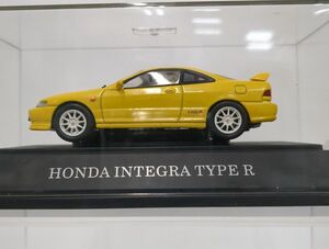 エブロ ホンダ インテグラ タイプR DC2 1/43 ミニカー イエロー EBBRO ◆3115/登呂店