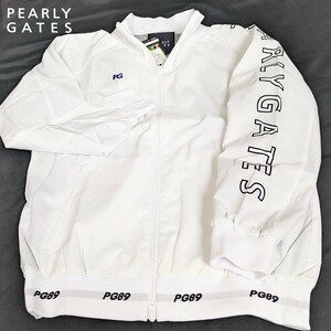 ★新品正規品 PEARLYGATES/パーリーゲイツメンズタフレックス ストレッチ ジップアップブルゾン size4(M)