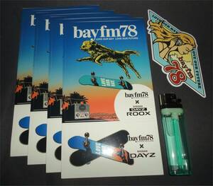 ◆bayfm78 ステッカー 非売品 NISSAN DAYZ コラボ LOVE OUR BAY JOGV-FM 千葉　