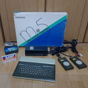 【箱有・動作品】SORD M5 CREATIVE COMPUTERの本体　ソード