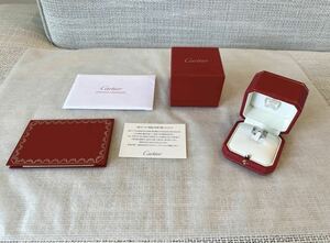 Cartier カルティエ C2リング フルダイヤ 47 銀座店購入保証書付７号