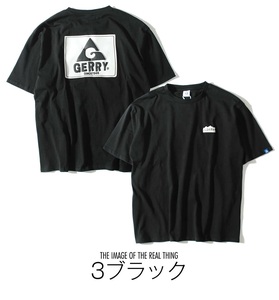 　Tシャツ GERRY 発泡プリント L / ブラック