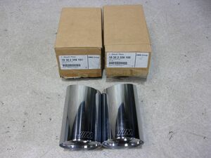 ★未使用!★BMW F20 M135i 純正 ノーマル マフラーカッター エンド 出口 左右 18302358100 F21 等 / R5-090