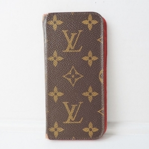 ルイヴィトン LOUIS VUITTON 携帯電話ケース/スマホカバー M61907 IPHONE7&8フォリオ ルージュ BC4167 財布 モノグラム