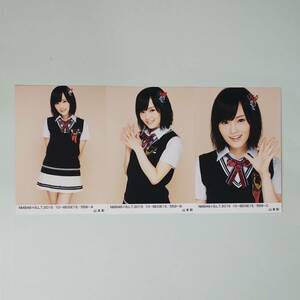 NMB48×B.L.T. 2015 10 山本彩 生写真 3種コンプ 検)BLT