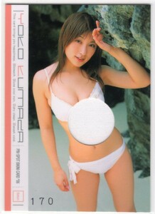 敏感部分！！ 熊田曜子 ＜ 2004 BOMB ＞ ピンスポ フロント最下部