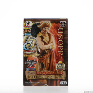 【中古】[FIG]ウソップ ワンピース DXF～THE GRANDLINE MEN～ 15TH EDITION vol.2 ONE PIECE フィギュア プライズ(49164) バンプレスト(617