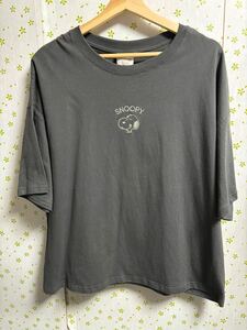 4Lサイズ スヌーピー バックプリントTシャツ Tシャツ 半袖 半袖Tシャツ