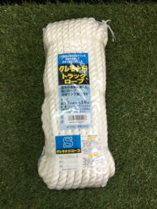 【未使用品】まつうら工業 クレモナSトラックロープ 両端リング加工 約12mm×20m　/　ITNPQEMBSV0U