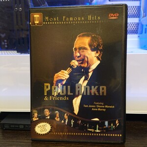 PAUL ANKA MOST FAMOUS HITS ポール・アンカPAUL ANKA &FRIENDS輸入盤DVD