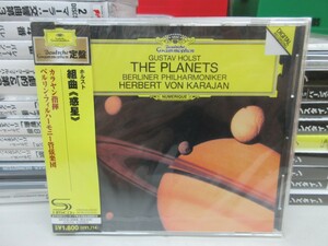 空5｜新品未開封！★ SHM-CD / DG / w/OBI ★ ホルスト:組曲 惑星｜Herbert von Karajan　カラヤン　ベルリンフィル