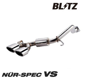ブリッツ フィットハイブリッド GP5 マフラー VS ステンレス 63511 BLITZ NUR-SPEC VS ニュルスペック W