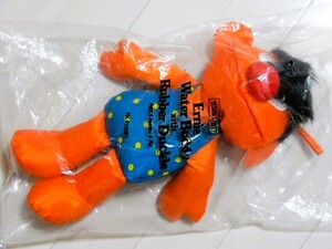 セサミストリート　アーニー　ウォーターバディー　お風呂　人形　sesame street　Tyco Jim Henson Ernie Bath Buddy Water Plush 1995