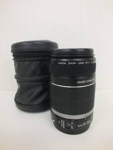 キヤノン Canon EF-S 55-250mm F4-5.6 レンズ ジャンク 激安1円スタート