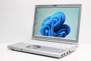 1円スタート ノートパソコン Windows11 WPS office搭載 Panasonic レッツノート CF-SV7 第8世代 Core i5 SSD256GB メモリ8GB カメラ