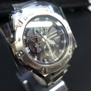 3748T【本物保証】 未使用 CASIO カシオ G-SHOCK GST-B100D-1AJF Gスチール Gショック タフソーラー Bluetooth モバイルリンク