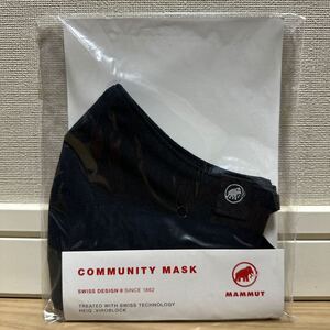 マムート コミュニティマスク ブラック Mサイズ MAMMUT Community Mask