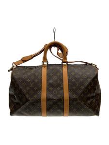 LOUIS VUITTON◆M41418/キーポル・バンドリエール45_モノグラム・キャンバス/ボストンバッグ/PVC/BRW/LV