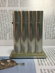 C1950 BRANSTON NEWYORK TABLE LIGHTER 　アルミ無垢削り出し