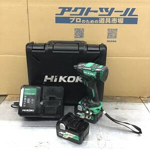 【美品】★ハイコーキ(HIKOKI ※旧:日立工機) コードレスインパクトレンチ WR36DC(2XP)