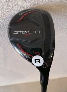 ■新品（3U:20°）RESCUEシャローヘッド【ステルス2HD★STELTH2HD／テンセイレッド★TENSEI RED TM60(R)／TaylorMade／日本仕様】1/1