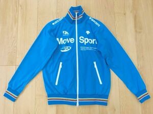 【良品】デサント MoveSport★ドライジャケット★淡ブルー★JP-L