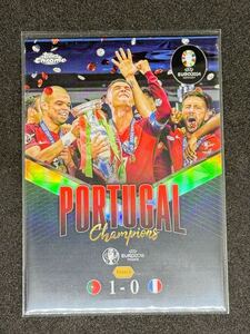 クリスティアーノ ロナウド Cristiano Ronaldo PORTUGAL Champions topps chrome EURO 