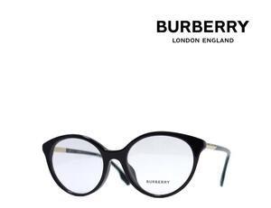 【BURBERRY】　バーバリー　メガネフレーム JEAN　BE2349F　3001　ブラック/ゴールド　フルフィットモデル　国内正規品