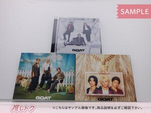 Number_i CD 3点セット GOAT 初回生産限定盤A(CD+BD)/B(CD+BD)/通常盤 未開封 [美品]