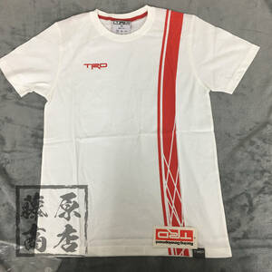 【在庫有 激レア】国内未発売 海外正規品新品 TRD TOYOTA トヨタ オリジナル Tシャツ Lサイズ ホワイト 白 レーシング レース 送料無料