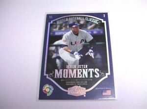 2006 Flair Showcase Jeter WBC アメリカ代表カード / ジーター　ヤンキース MLB