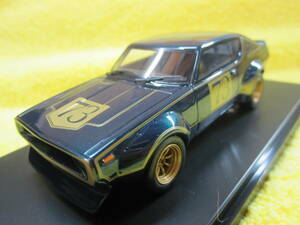 P-4 P4110 1/43 NISSAN SKYLINE GT-R KPGC110 TOKYO MOTOR SHOW 1972 （東京モーターショー ニッサン スカイライン ケンメリ