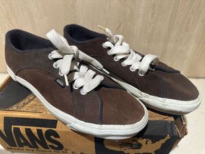 90s USA製 VANS LAMPIN ブラウンスエード US12 新品