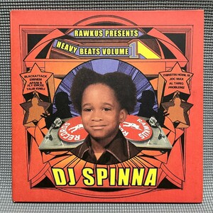 DJ Spinna - Heavy Beats Volume 1 【US ORIGINAL 12inch】 Rawkus - RWK 1164-1