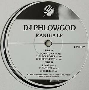 [ 12 / レコード ] DJ Phlowgod / Mantha EP ( Techno / House ) Echovolt Records テクノ / ハウス