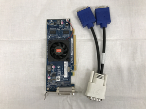 中古■AMD Radeon HD6350 ATI-102-C09003(B) 512MB ロープロファイル DMS59出力★ビデオカード★変換ケーブル付★送料無料