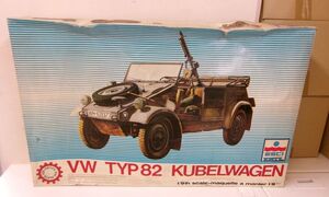 #s1【梱140】ESCI 1/9 VW TYP 82 KUBELWAGEN プラモデル