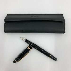 MONTBLANC モンブラン マイスターシュテュック 万年筆 ペン先585 ケース付き【CKAS3028】