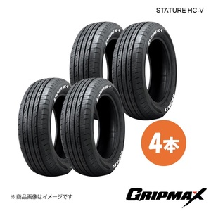 GRIPMAX/グリップマックス STATURE H/T300 タイヤ 4本 145/80R12 80/78Q レイズドホワイトレター 6972435764762