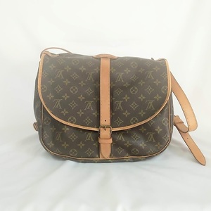 LOUIS VUITTON ルイヴィトン モノグラム ソミュール35 M42254 メッセンジャー ショルダー バッグ