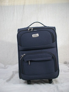 1657　マックレガー　紺 　スーツケース　キャリケース　旅行用　ビジネストラベルバック