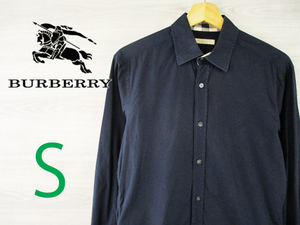 BURBERRY BRIT●バーバリー＜コットン混 ストレッチ 長袖シャツ＞●M1951c