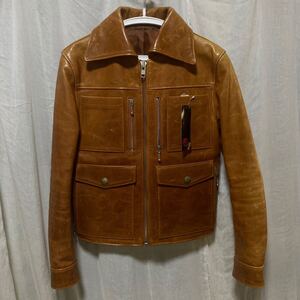 超ヘヴィ RED MOON Number One Leathers WORKS レザージャケット レッドムーン ナンバーワンレザー