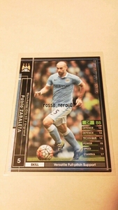 ☆WCCF2015-2016☆15-16Ver.3.0☆A16☆黒☆パブロ・サバレタ☆マンチェスター・シティーFC☆Pablo Zabaleta☆Manchester City FC☆