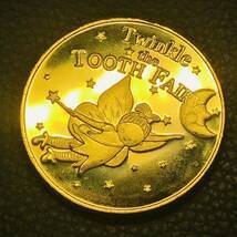 【0119】　大型金貨　 アメリカ合衆国　Twinkle　The tooth fairy 　記念 ソブリン金貨 カプセル付き